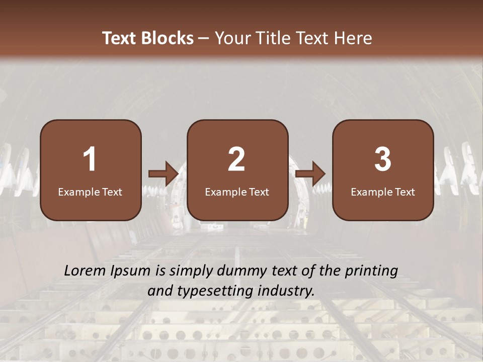 A Train Station Is Shown In This Image PowerPoint Template