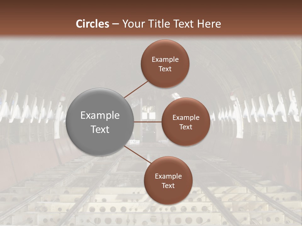 A Train Station Is Shown In This Image PowerPoint Template