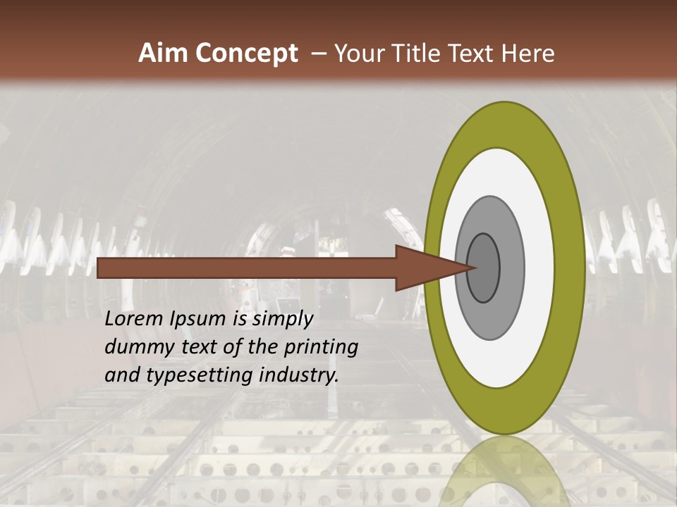 A Train Station Is Shown In This Image PowerPoint Template