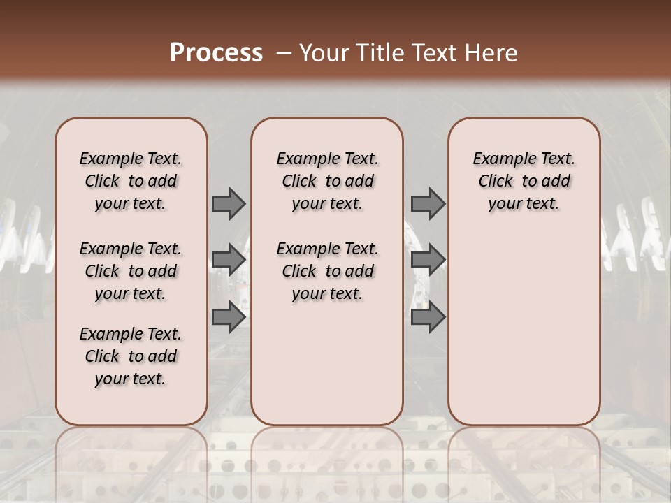 A Train Station Is Shown In This Image PowerPoint Template