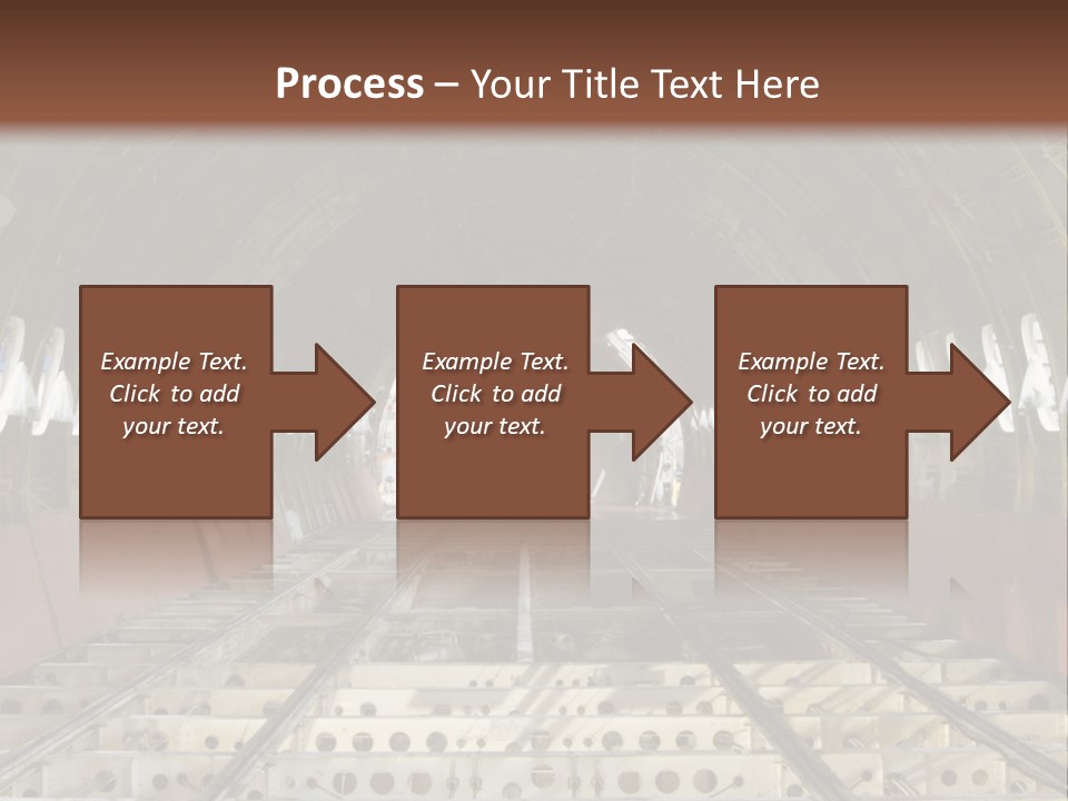 A Train Station Is Shown In This Image PowerPoint Template