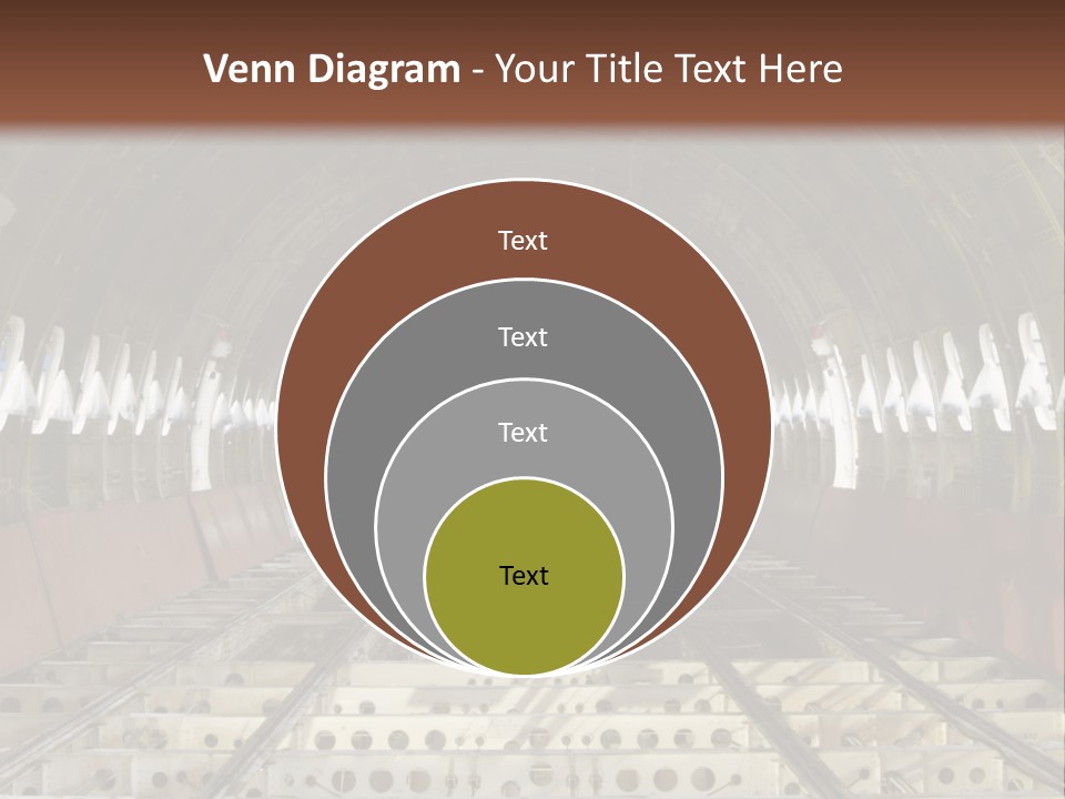 A Train Station Is Shown In This Image PowerPoint Template
