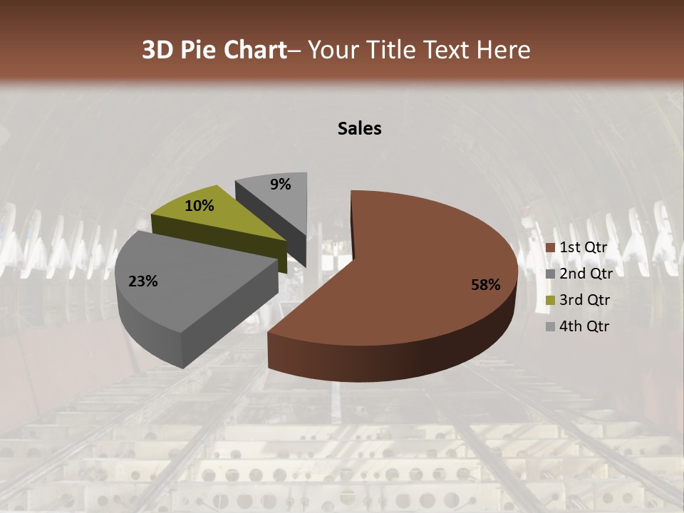 A Train Station Is Shown In This Image PowerPoint Template