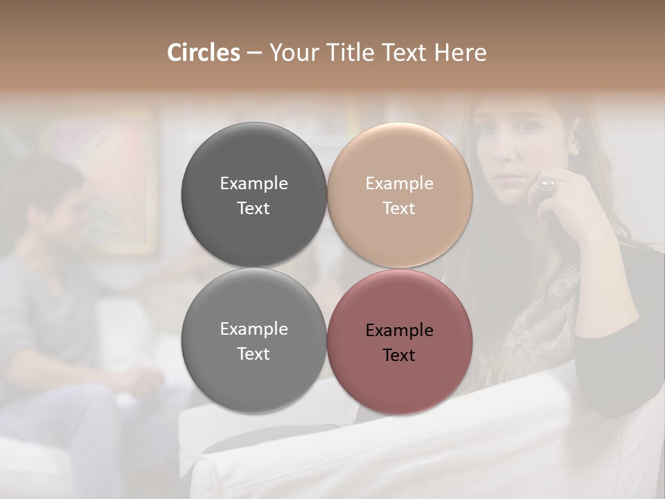 Male Negative Boyfriend PowerPoint Template