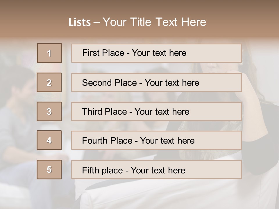 Male Negative Boyfriend PowerPoint Template