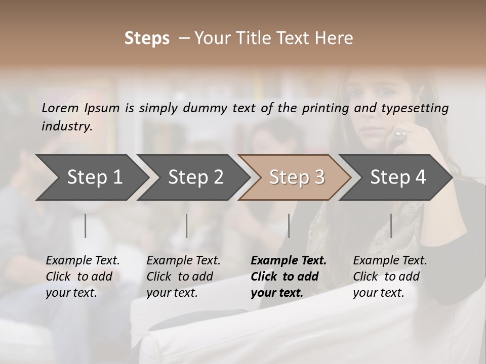 Male Negative Boyfriend PowerPoint Template