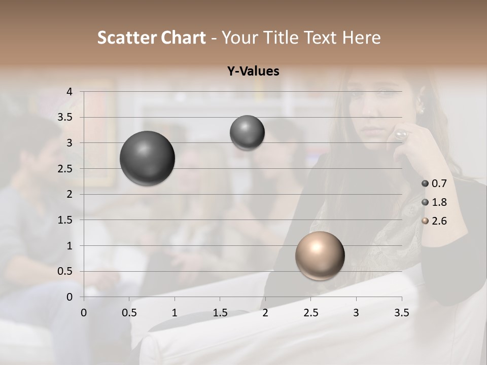 Male Negative Boyfriend PowerPoint Template