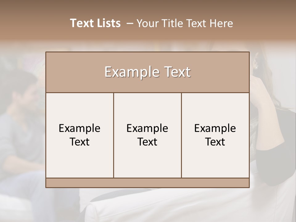 Male Negative Boyfriend PowerPoint Template