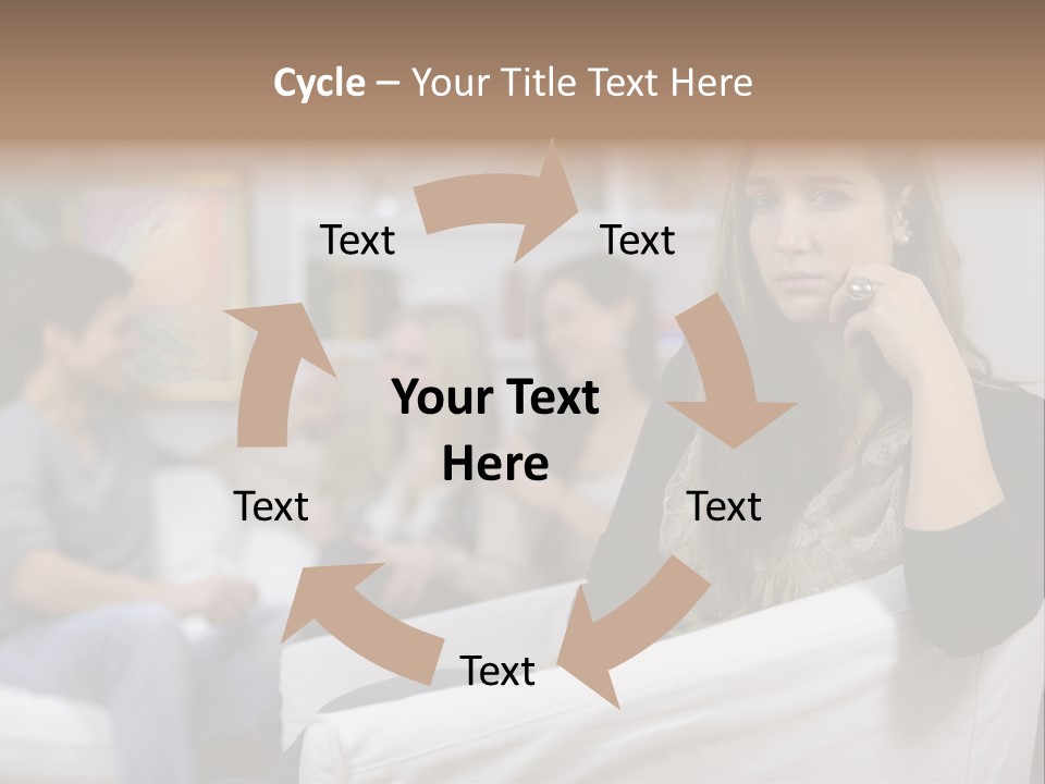 Male Negative Boyfriend PowerPoint Template