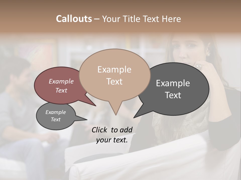 Male Negative Boyfriend PowerPoint Template