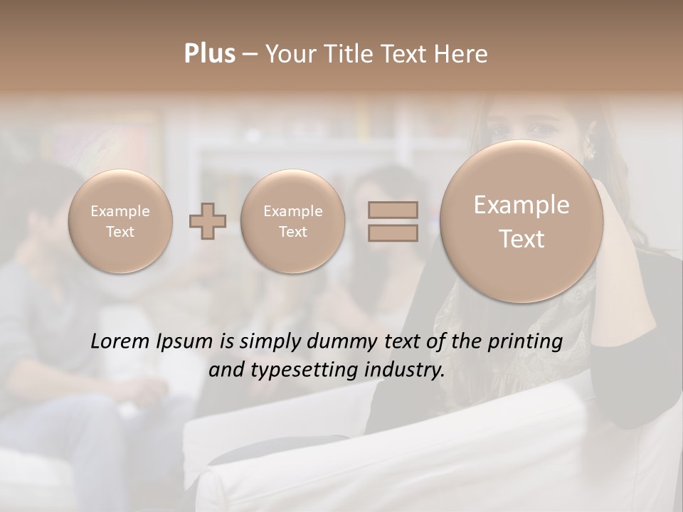 Male Negative Boyfriend PowerPoint Template