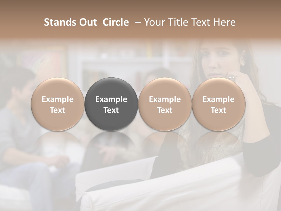 Male Negative Boyfriend PowerPoint Template