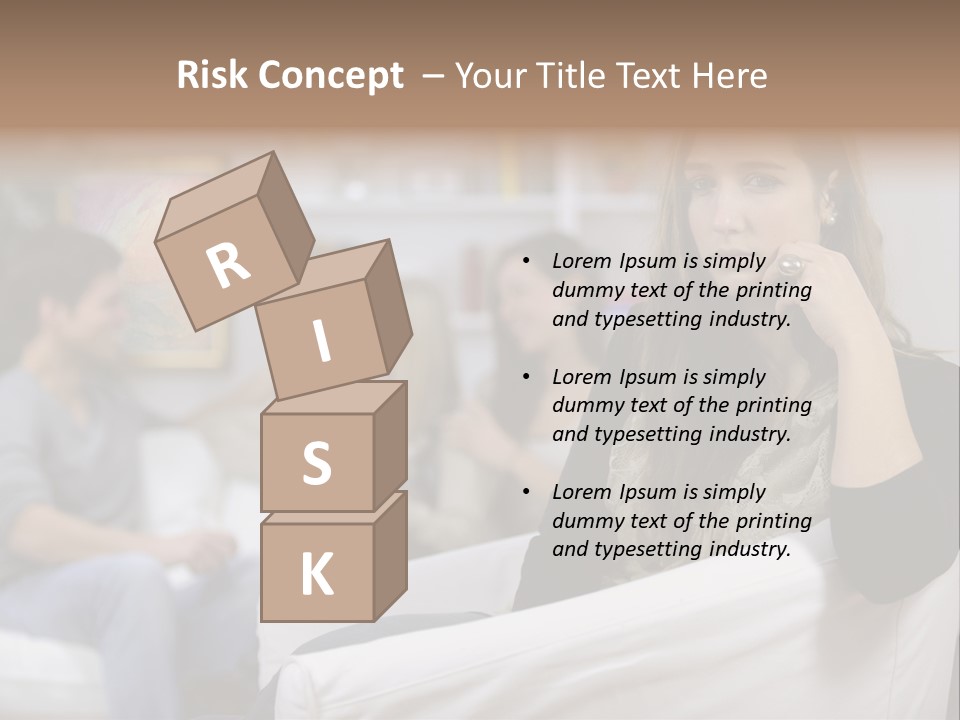 Male Negative Boyfriend PowerPoint Template