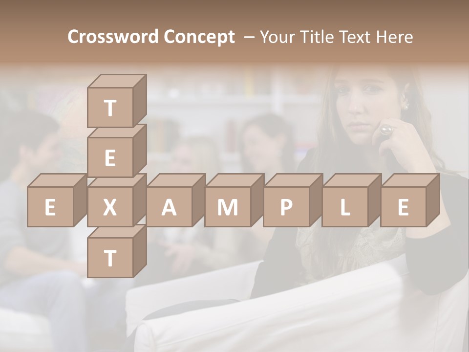 Male Negative Boyfriend PowerPoint Template