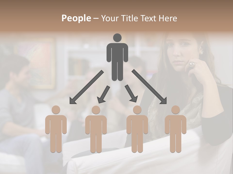 Male Negative Boyfriend PowerPoint Template