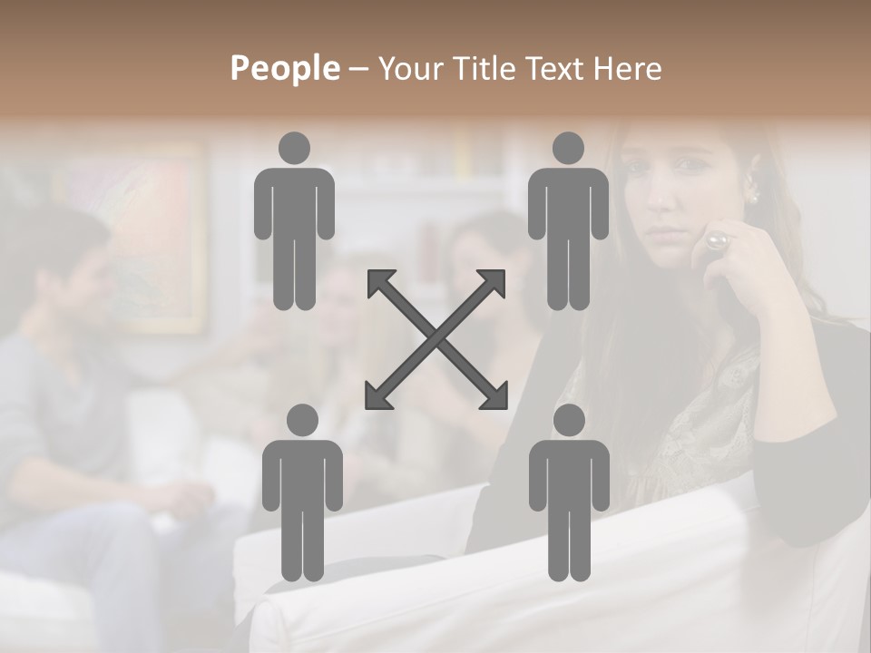 Male Negative Boyfriend PowerPoint Template