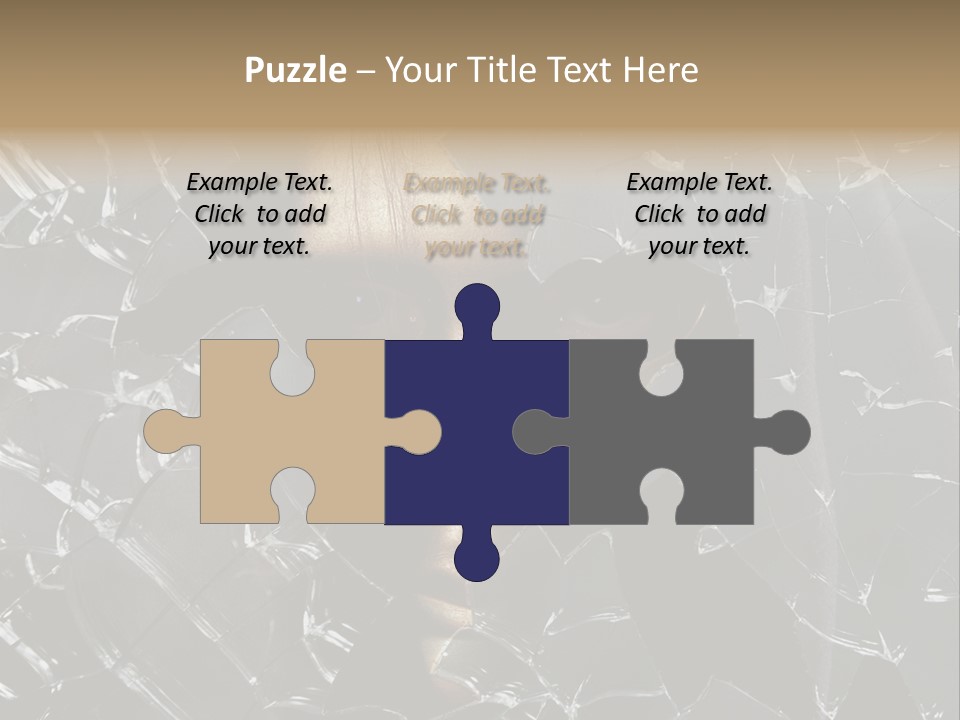 Head Hair Person PowerPoint Template