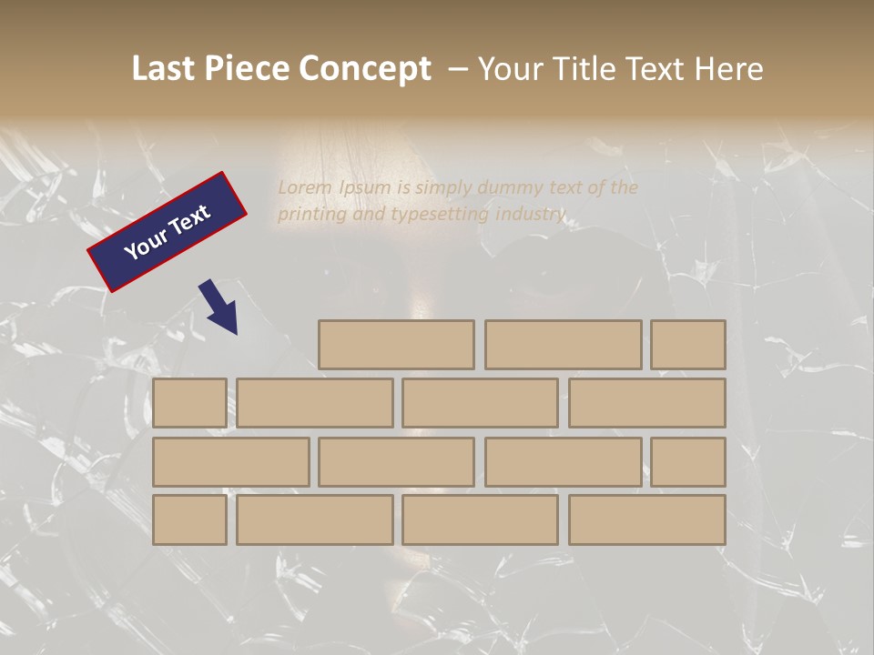Head Hair Person PowerPoint Template