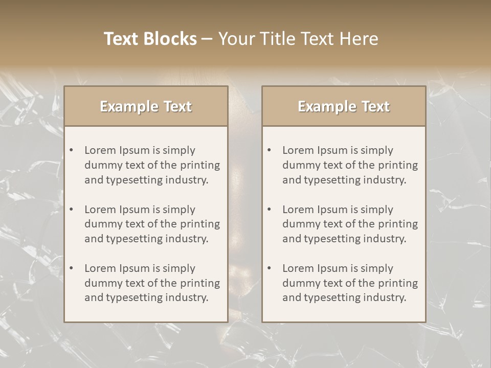 Head Hair Person PowerPoint Template