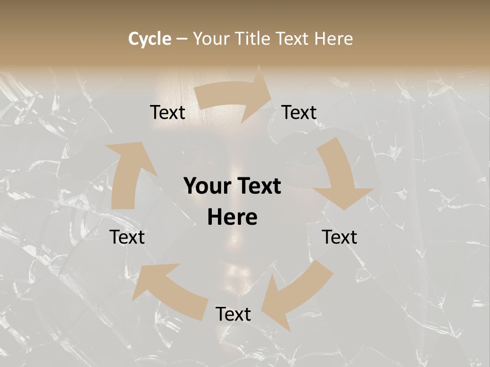 Head Hair Person PowerPoint Template
