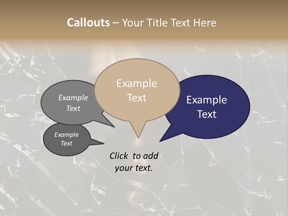 Head Hair Person PowerPoint Template