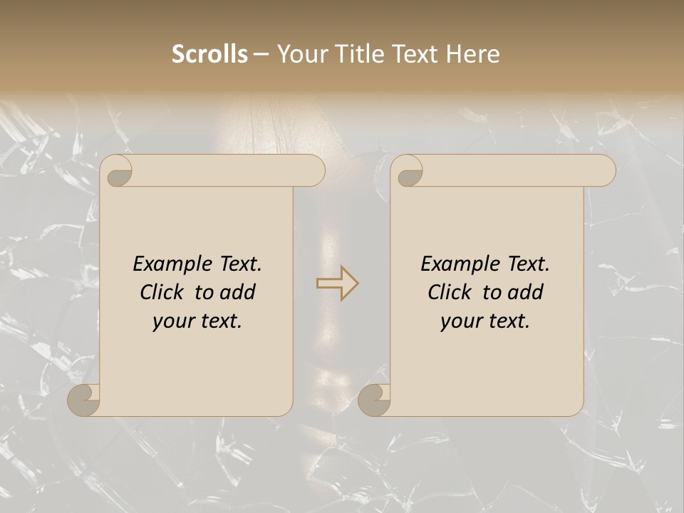 Head Hair Person PowerPoint Template