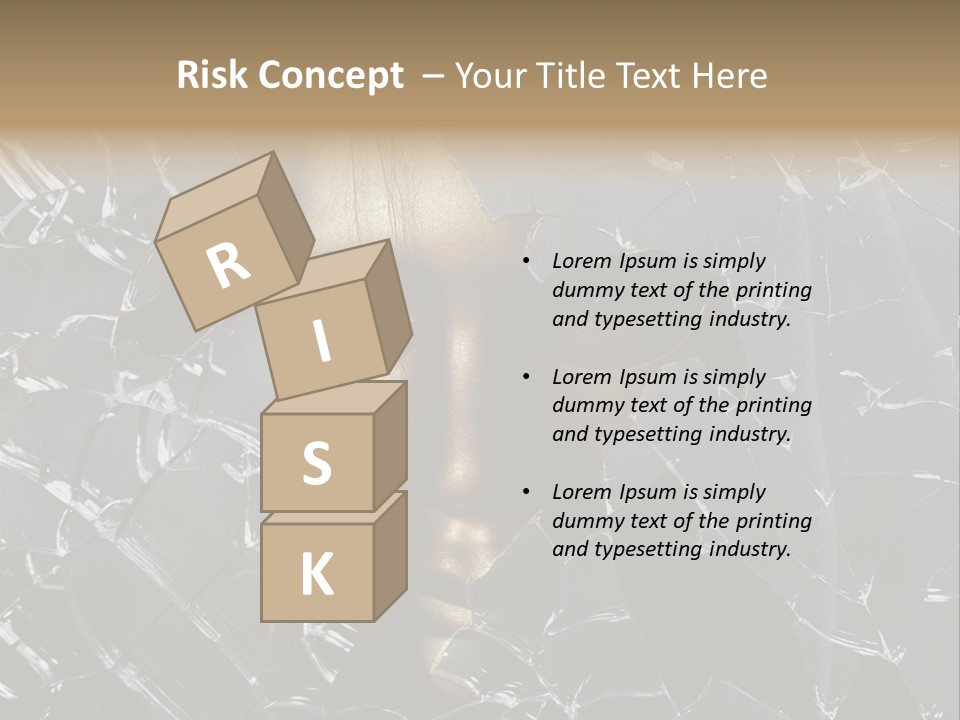 Head Hair Person PowerPoint Template
