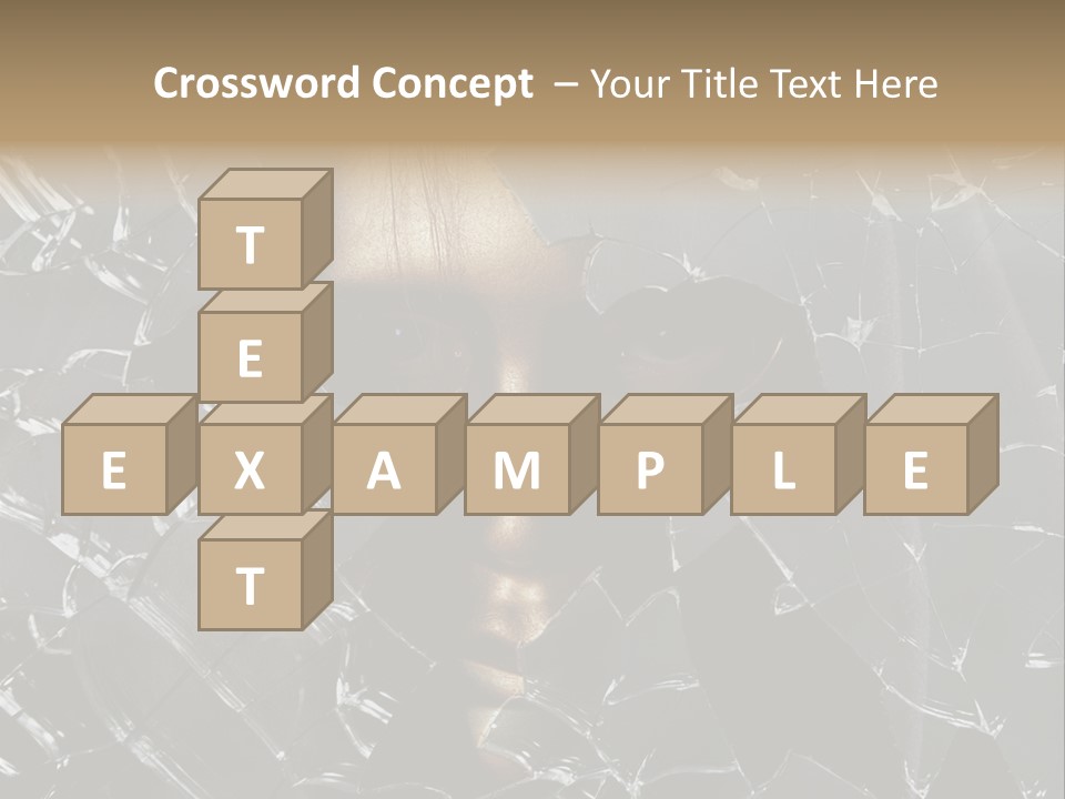 Head Hair Person PowerPoint Template