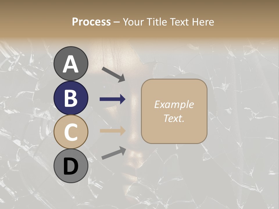 Head Hair Person PowerPoint Template