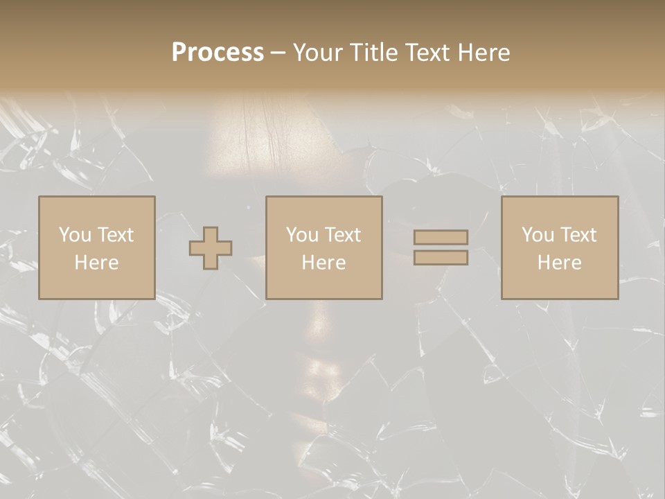 Head Hair Person PowerPoint Template