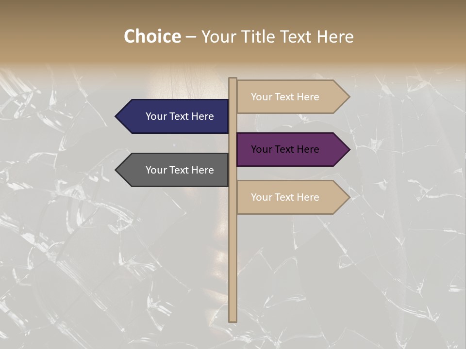 Head Hair Person PowerPoint Template