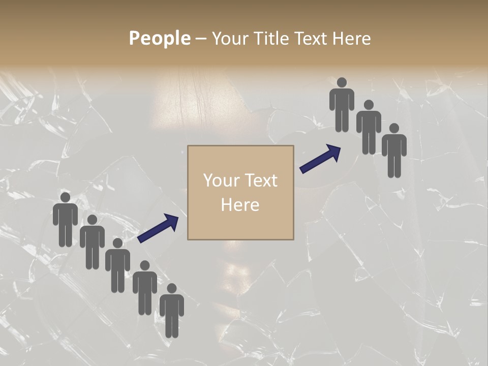 Head Hair Person PowerPoint Template