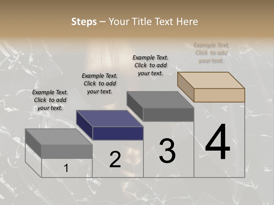 Head Hair Person PowerPoint Template