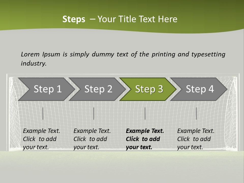 Score Bar Spotlight PowerPoint Template
