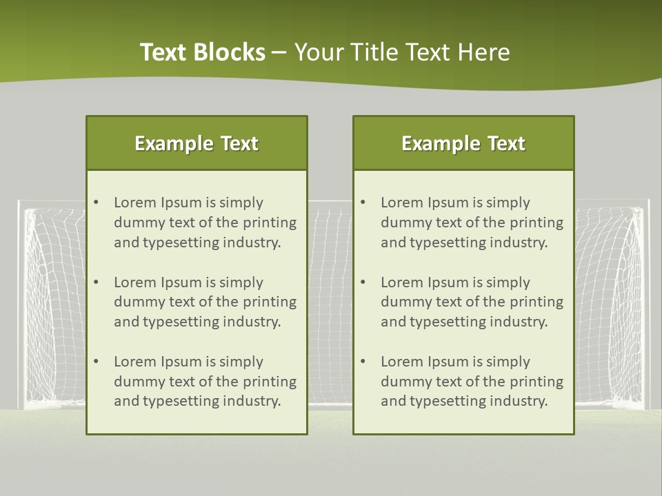 Score Bar Spotlight PowerPoint Template