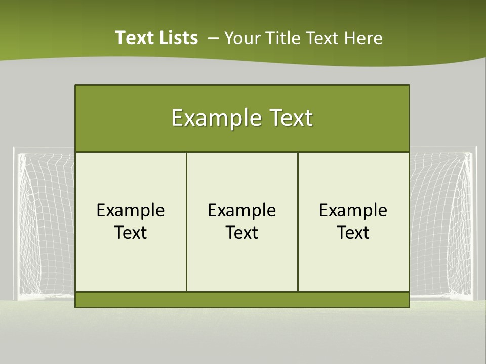 Score Bar Spotlight PowerPoint Template
