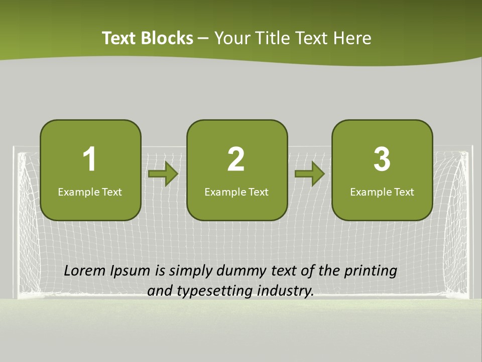 Score Bar Spotlight PowerPoint Template