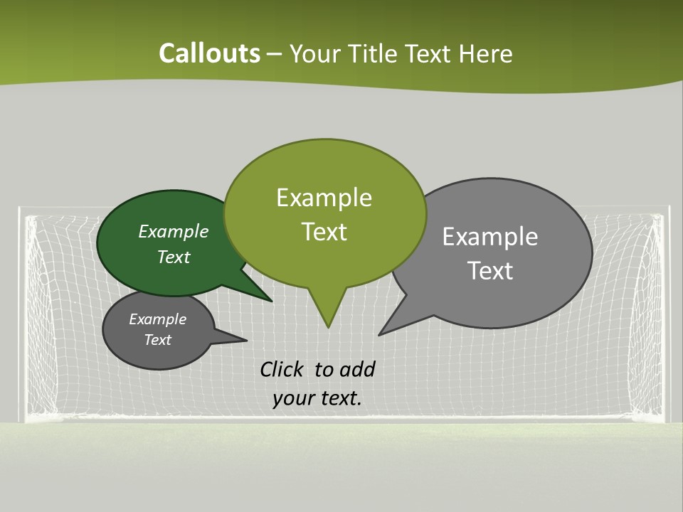 Score Bar Spotlight PowerPoint Template