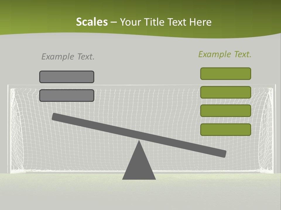Score Bar Spotlight PowerPoint Template