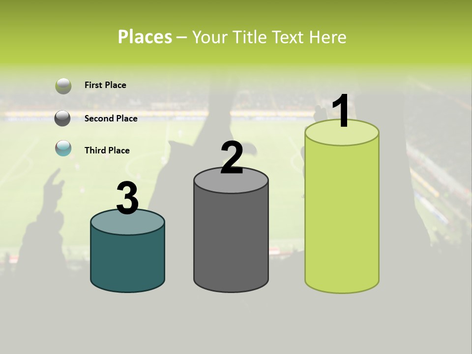 League Game Goal PowerPoint Template