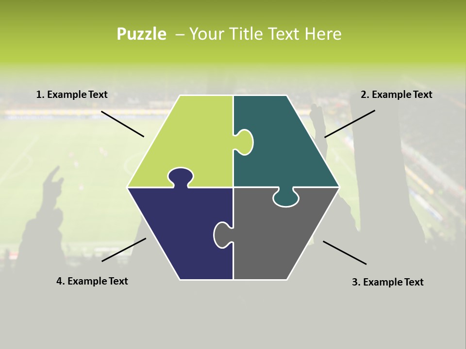 League Game Goal PowerPoint Template