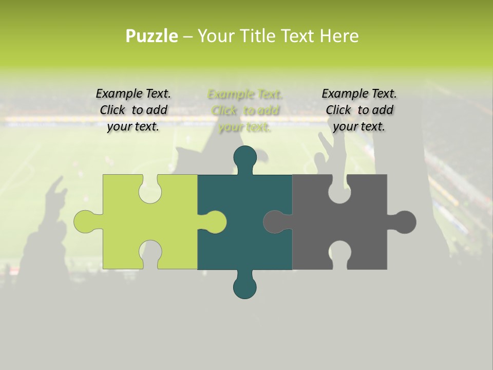 League Game Goal PowerPoint Template