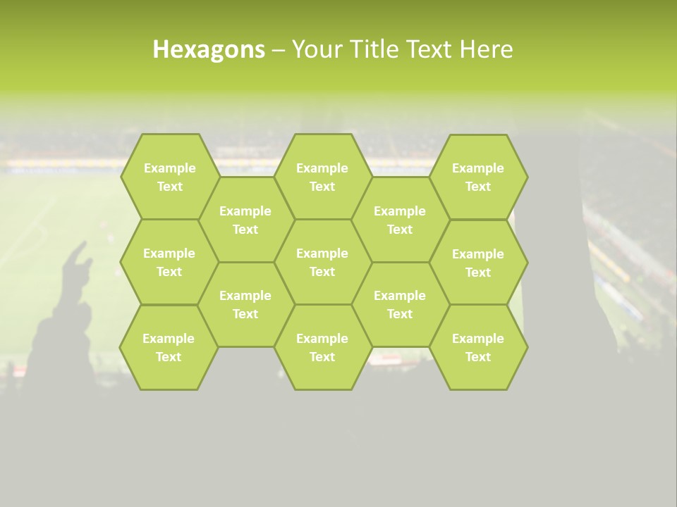 League Game Goal PowerPoint Template