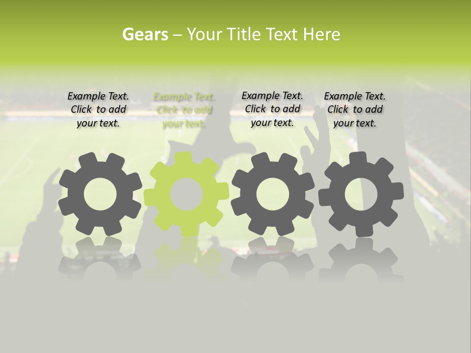 League Game Goal PowerPoint Template