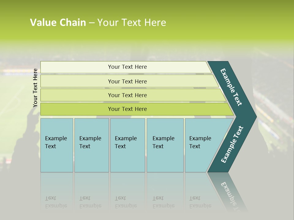 League Game Goal PowerPoint Template