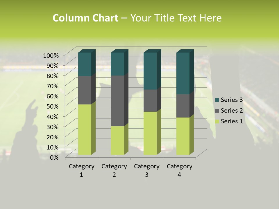 League Game Goal PowerPoint Template