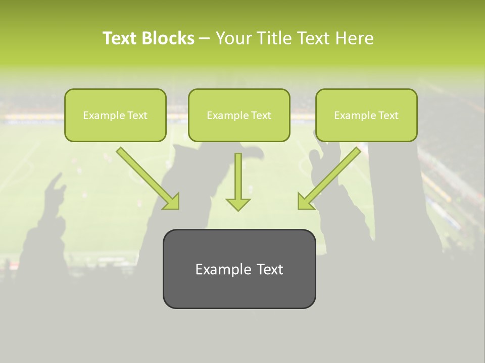 League Game Goal PowerPoint Template