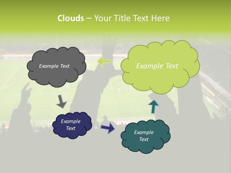 League Game Goal PowerPoint Template