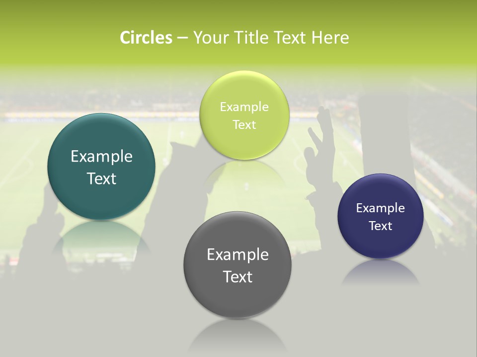 League Game Goal PowerPoint Template