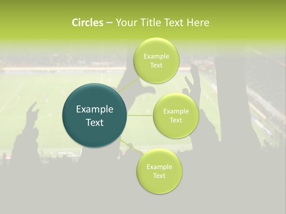 League Game Goal PowerPoint Template